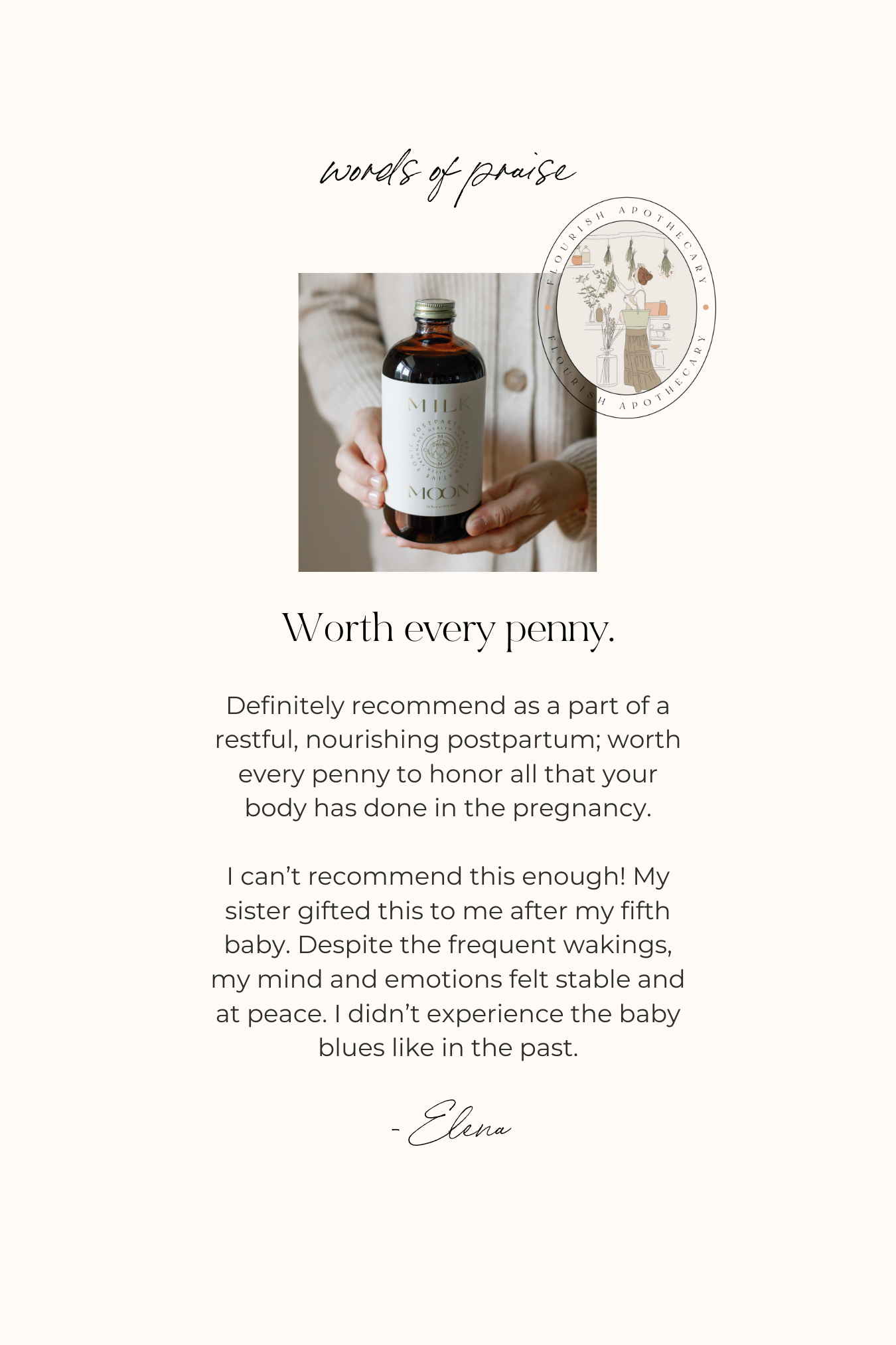 Postpartum Restorative Tonic