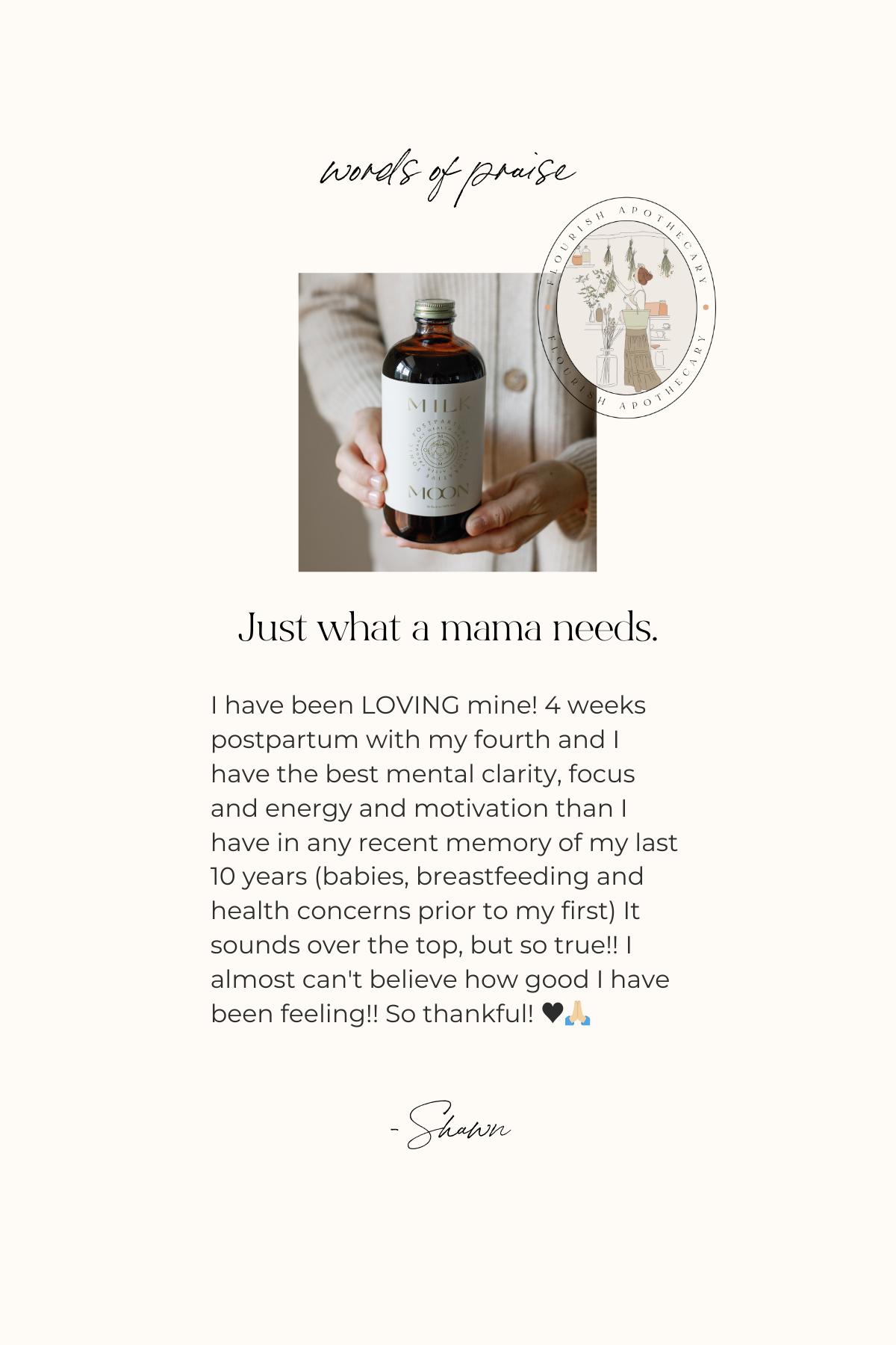 Postpartum Restorative Tonic