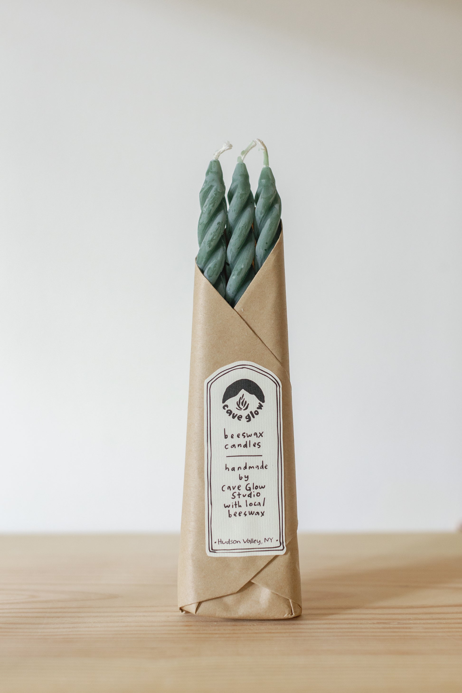 Picture of a package full of Pine Beeswax Candel Spirals