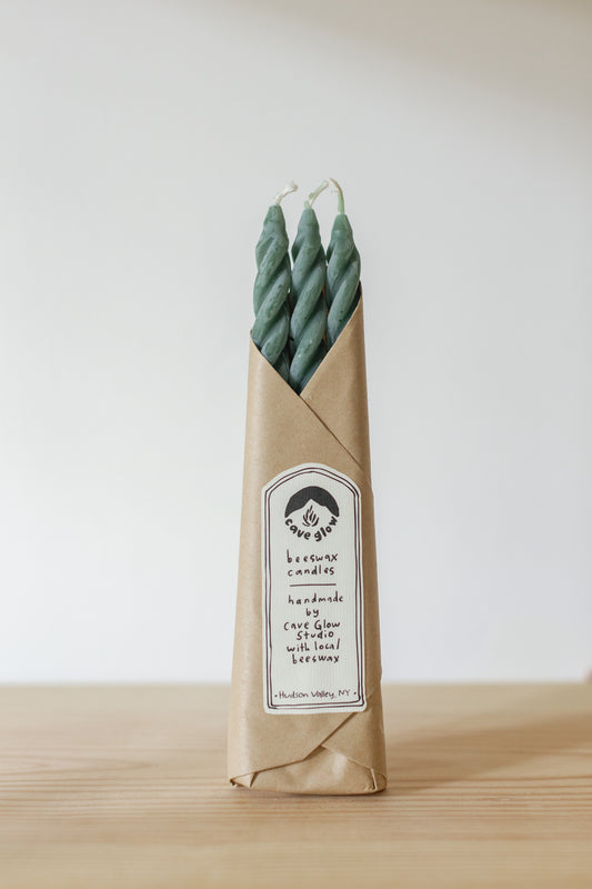 Picture of a package full of Pine Beeswax Candel Spirals