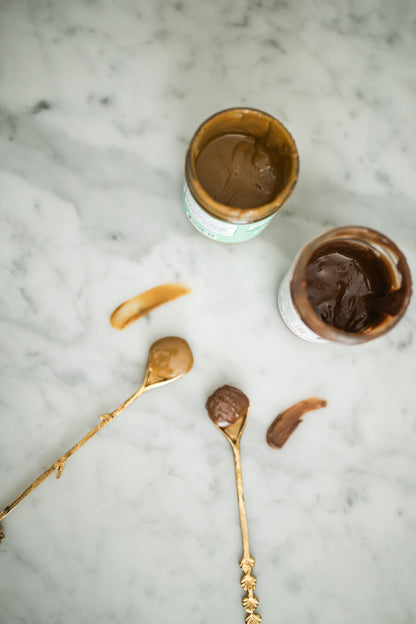 Chocolate and Pistachio Butter Duo