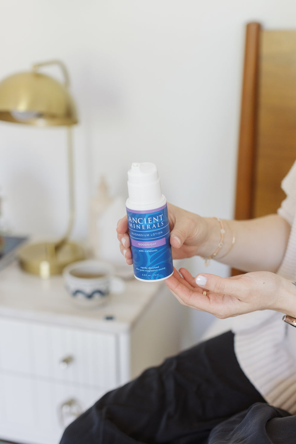 Magnesium Lotion [Goodnight] Ancient Minerals Flourish Apothecary